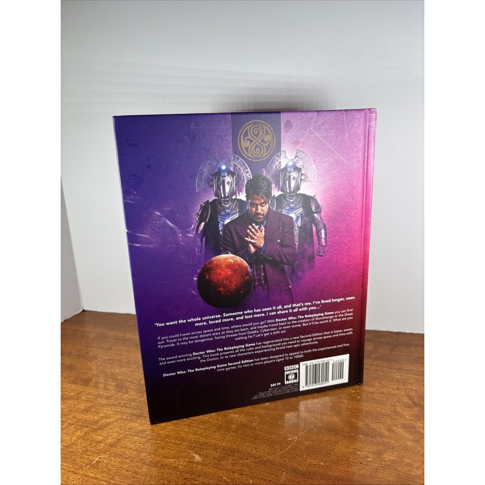 Doctor Who RPG 2nd Edition Core Rulebook RPG - Picture 4 of 4